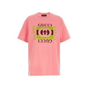 Gucci Women 'Gucci Incrocio Gg E Web' Print T-Shirt